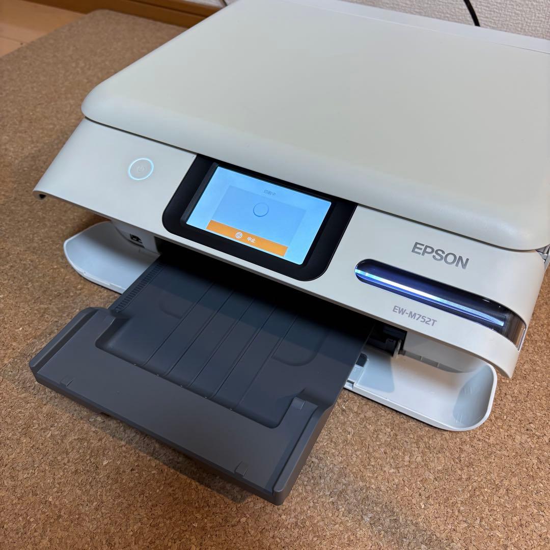 【良品】総印刷枚数5641枚！EPSON プリンター EW-M752T