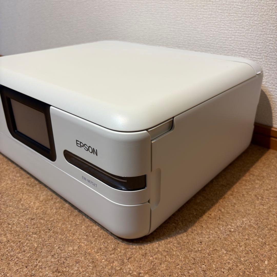 【良品】総印刷枚数5641枚！EPSON プリンター EW-M752T