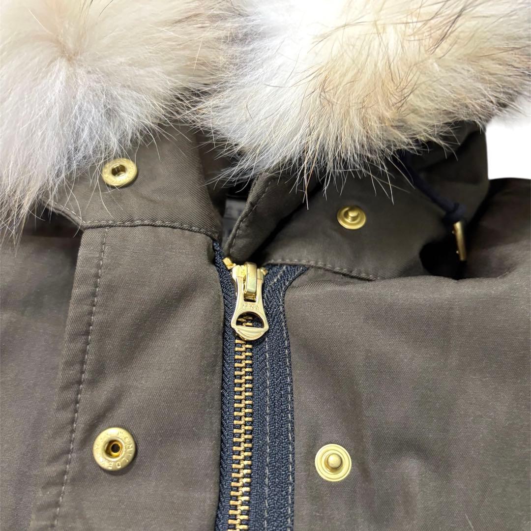 【美品】 IENA イエナ オリーブ ファー ライナー付き モッズコート