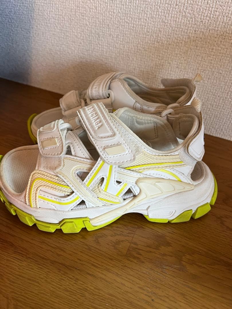 BALENCIAGA トレイルサンダル ホワイト・イエロー