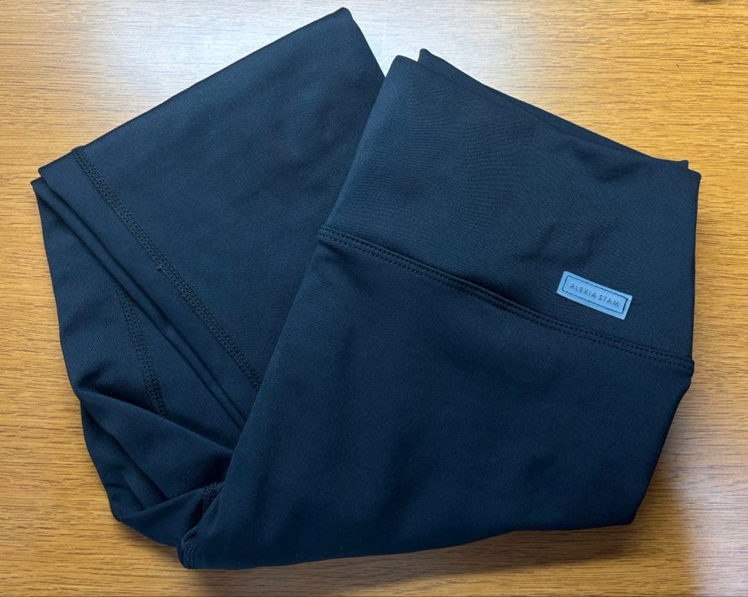 Alexia stam A Wellness裏起毛レギンス ブラックL 値下不可