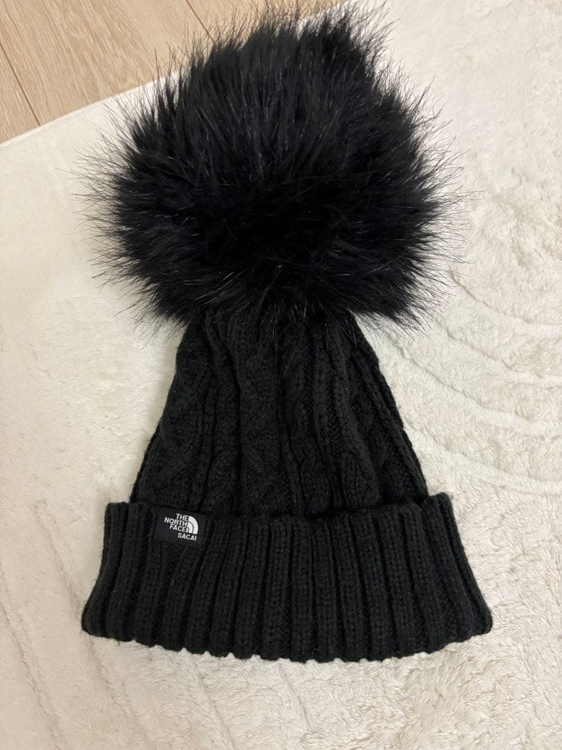 Sacai The North Face コラボ ニット帽