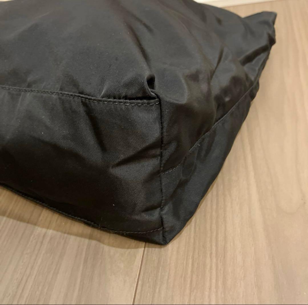 PRADA プラダ ナイロン ショルダートートバック ブラック