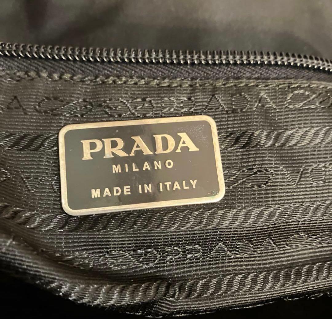 PRADA プラダ ナイロン ショルダートートバック ブラック