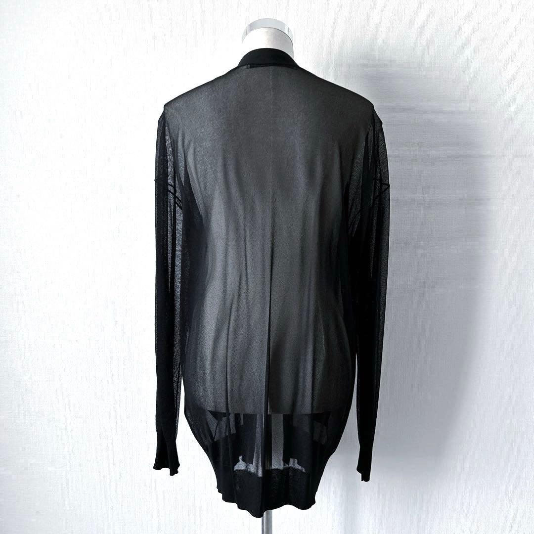 JohnLawrenceSullivan 24ss シースルーニットカーディガン