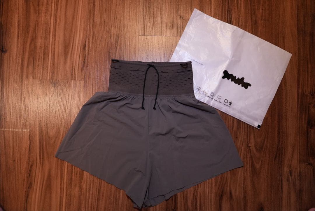 パンツ GNUHR - WARP SHORT SHORT - bungee cord