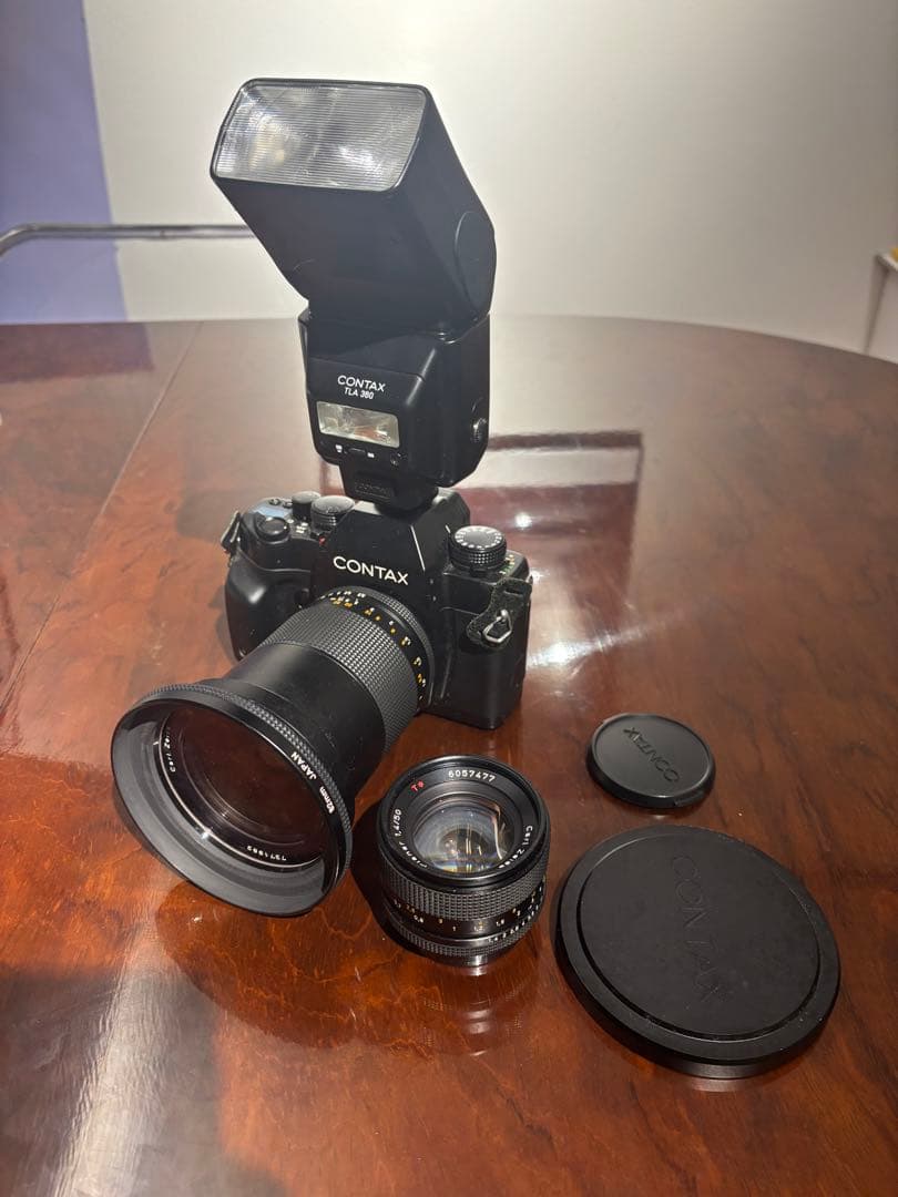 フィルムカメラ CONTAX RX carl zeiss planner 1.4/50