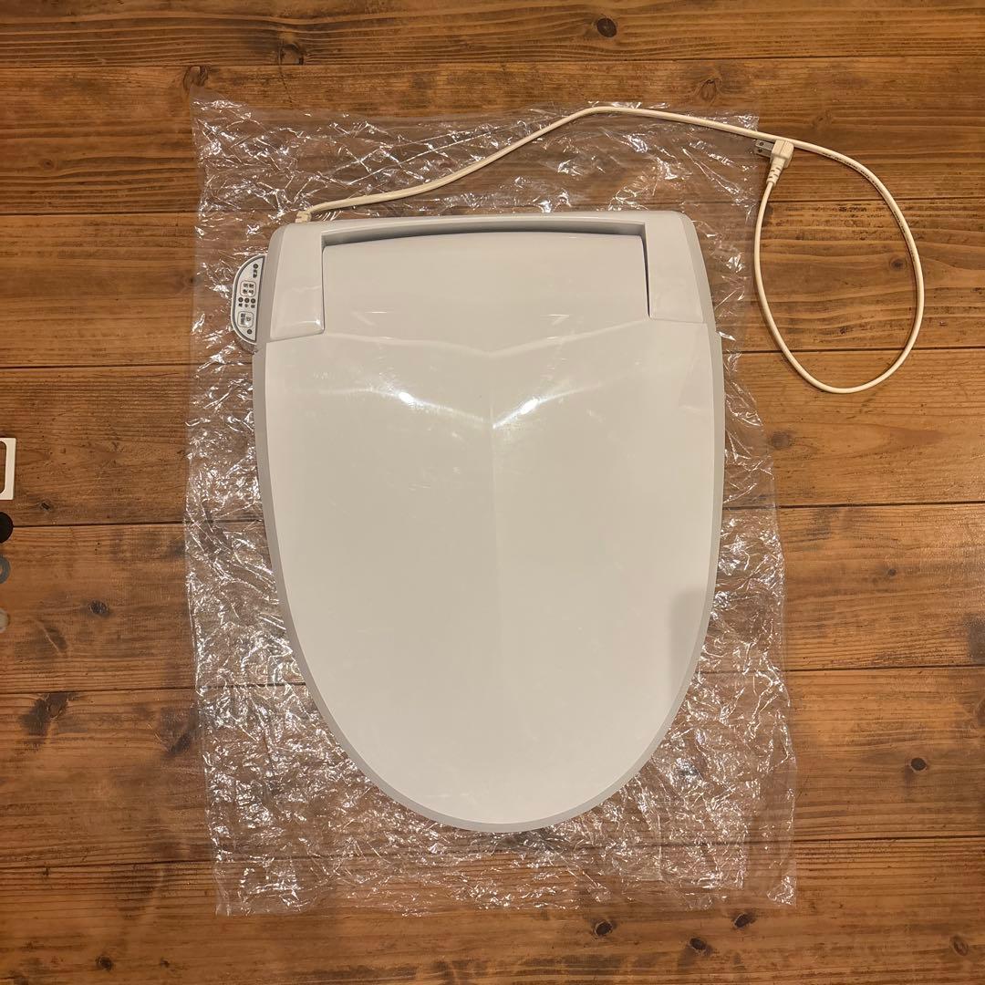 SANEI あったかエコ便座 暖房便座 前丸 温便座 ホワイト