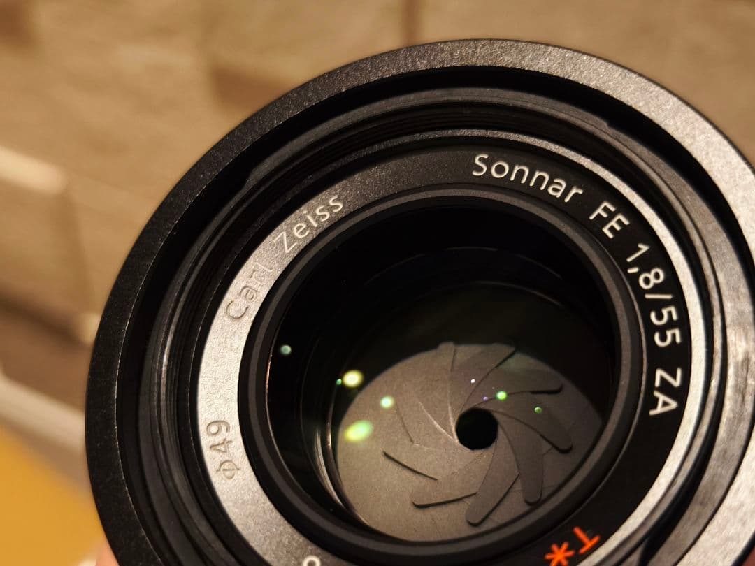 SONY 単焦点レンズ SEL55F18Z ツァイス