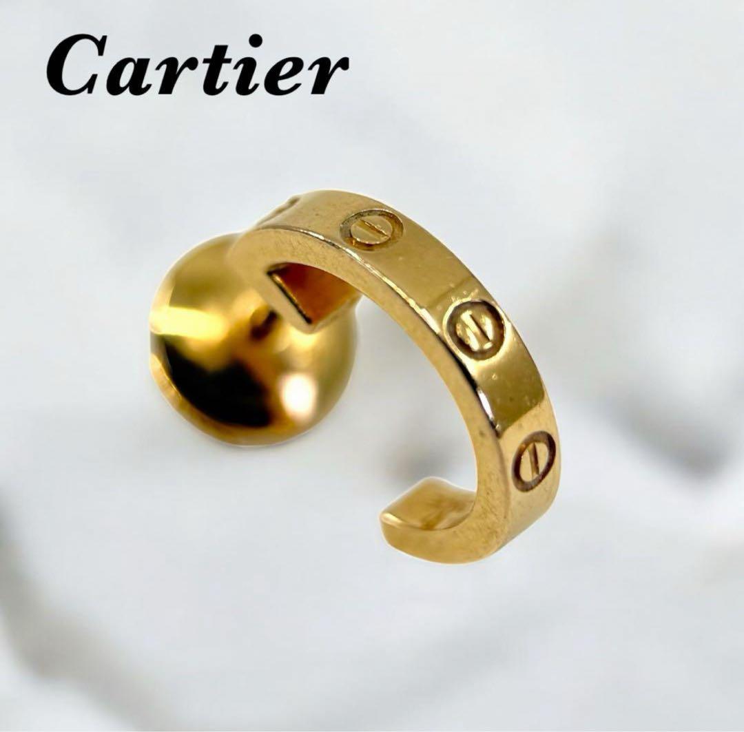 Cartier 18K ピンクゴールド カルティエ ラブピアス