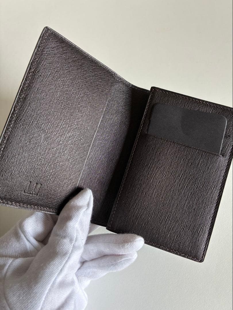 ち*ー様 dunhill ダンヒル　レザー 名刺入れ　新品未使用