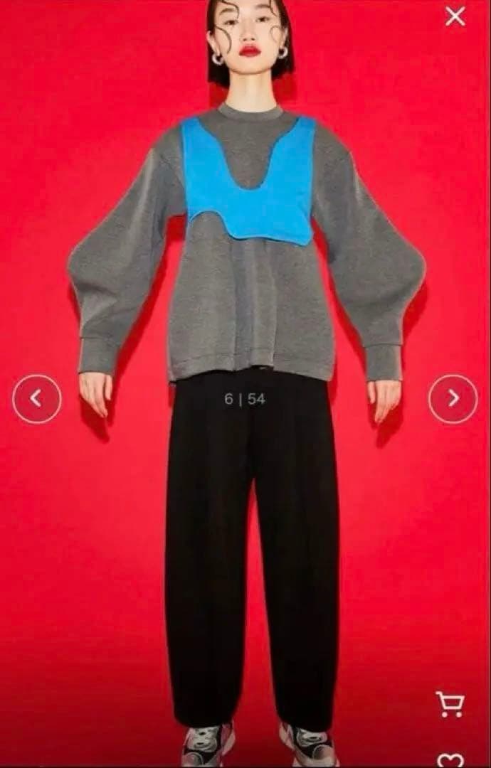 Momoビスチェ&スウェット