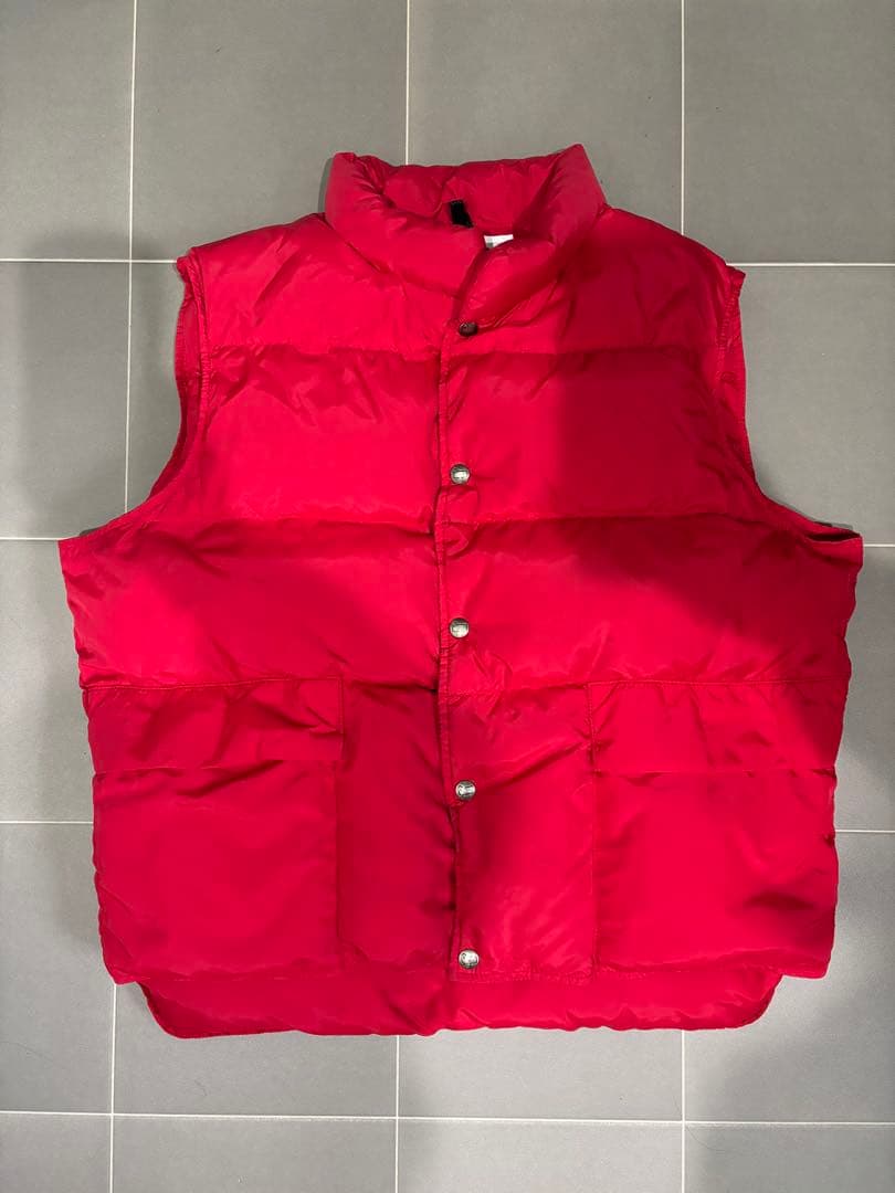 Vintage Woolrich Nylon Down Vest USA製70s