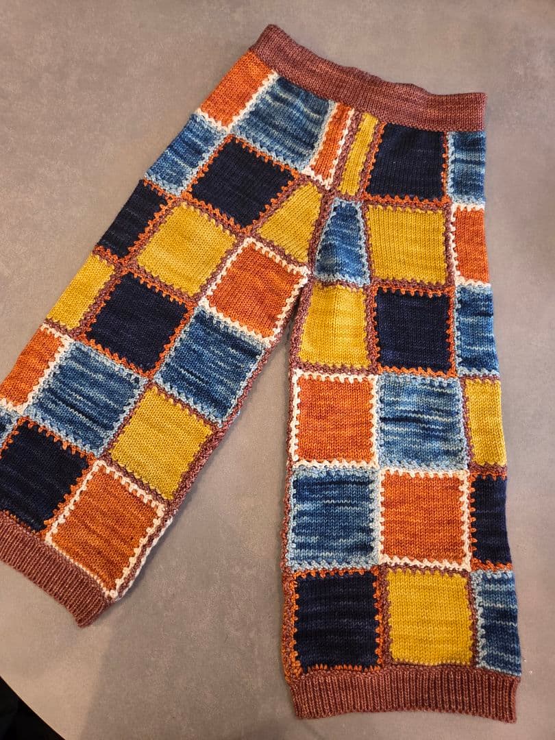 Misha & Puff パッチワークロングパンツ 6y