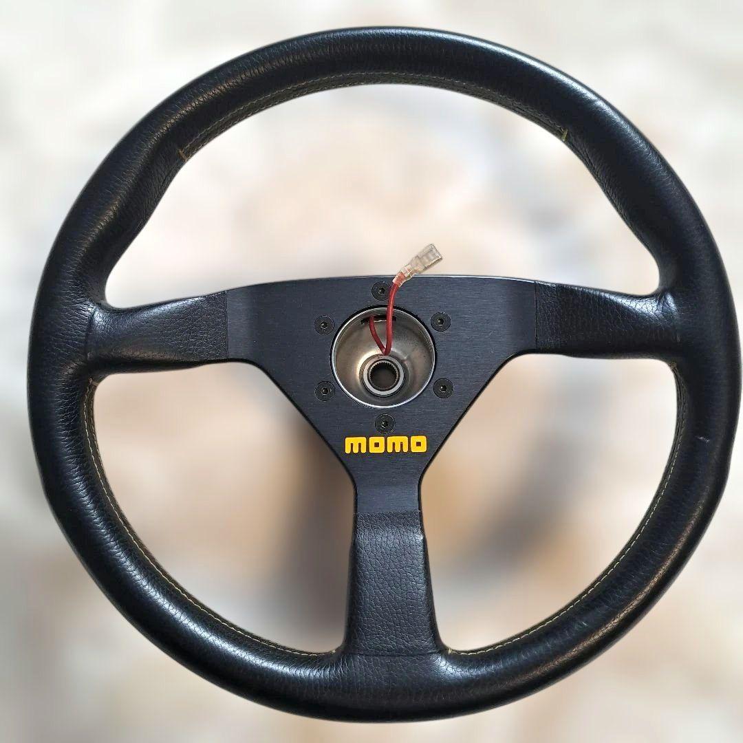 momo ハンドル モモ　ステアリング　V35
