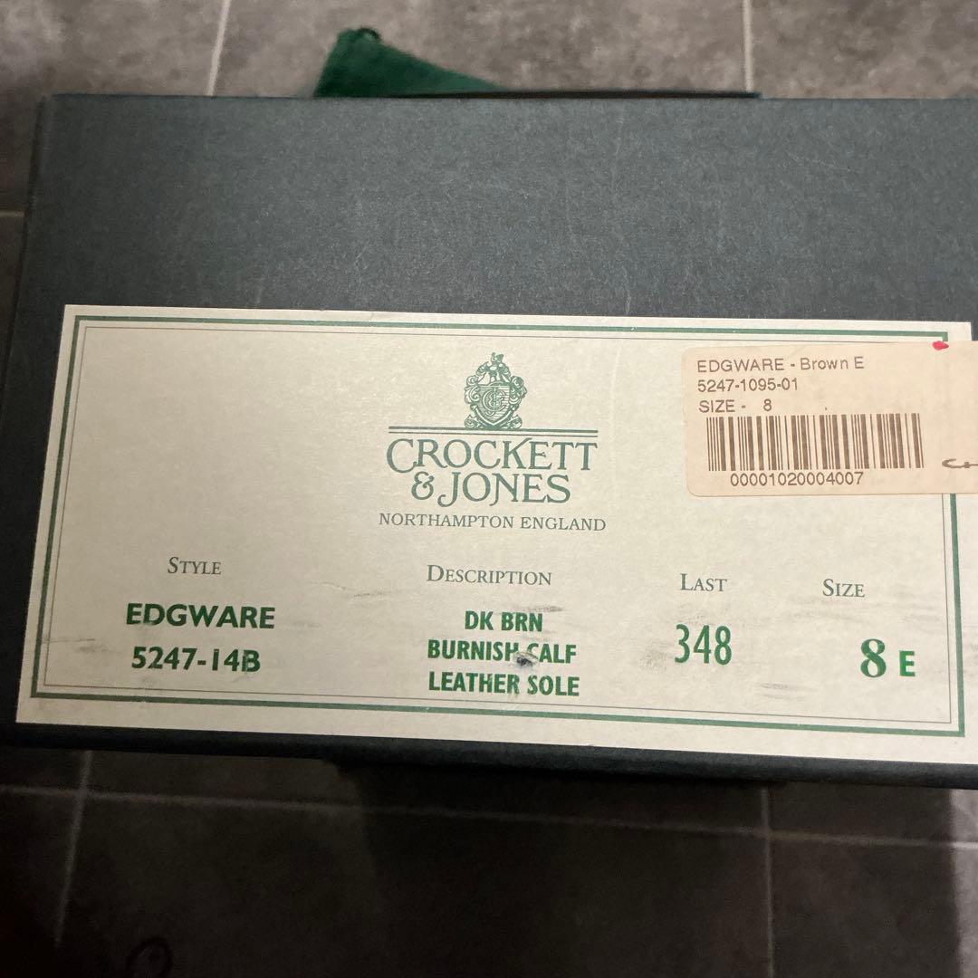 Crockett&Jones クロケット&ジョーンズ８Ｅ