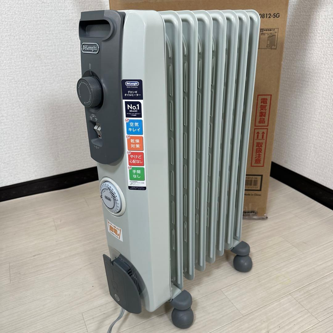 未使用品 デロンギ オイルヒーター RHJ10F0812-SG 管理No.i1
