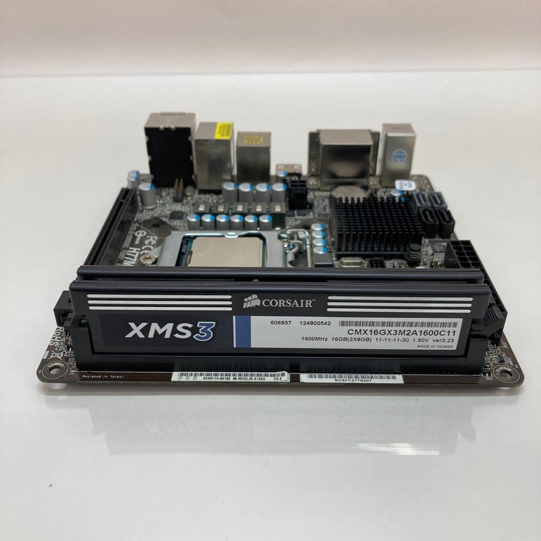 i7 3770S H77M-ITX CPU・マザーボード・メモリセット