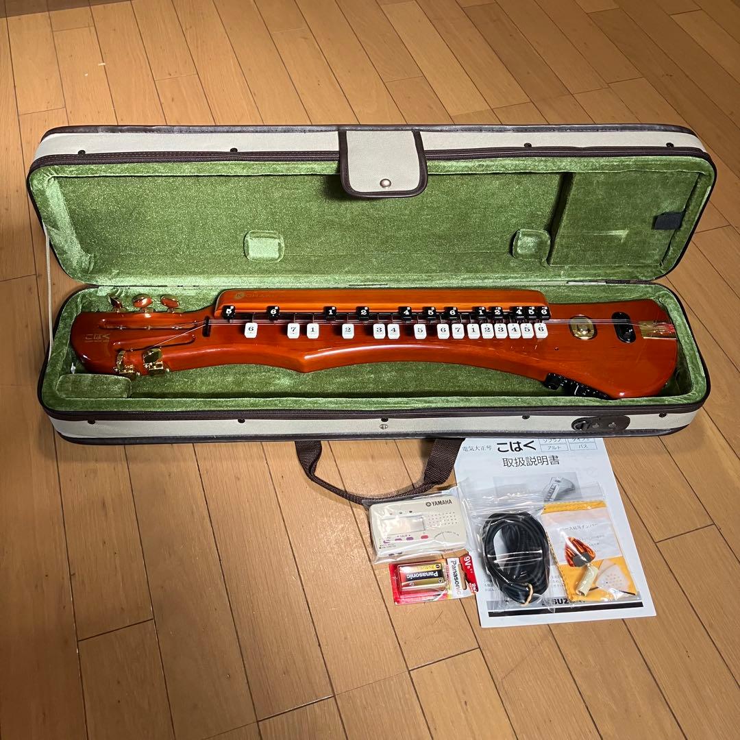 SUZUKI 大正琴 こはく ソプラノ CHK-1 電気大正琴