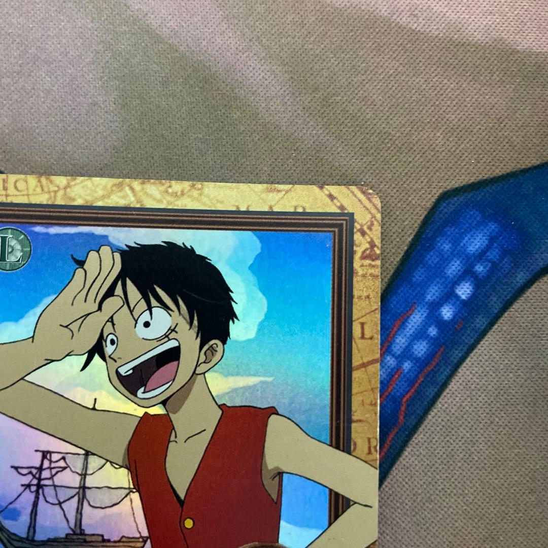 ✨ワンピースカード✨カードダス旧裏　ルフィC01 未来の海賊王　✨超希少✨