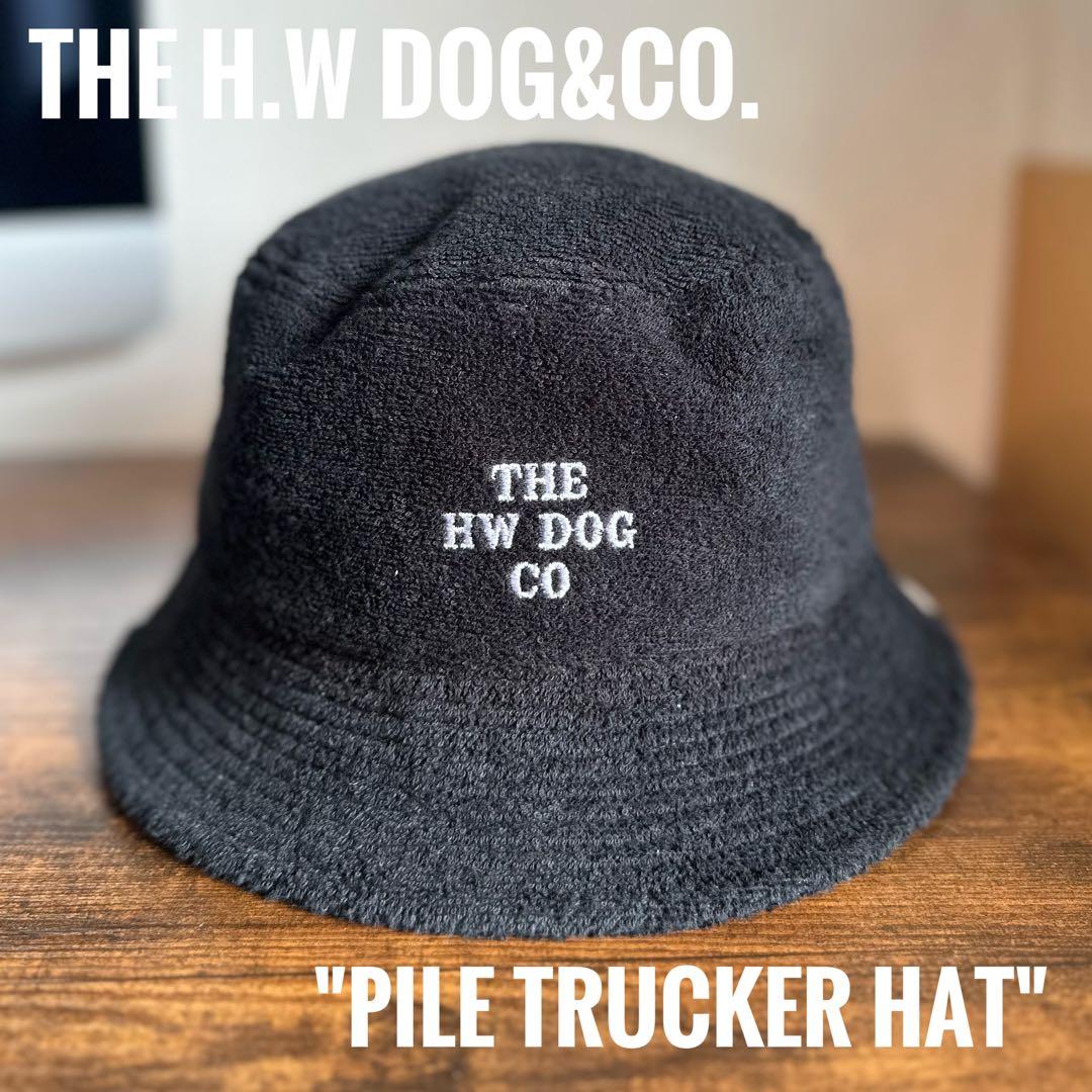 帽子 THE H.W.DOG&CO. PILE TRUCKER HAT Black