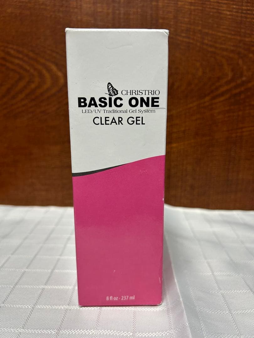 ジェルネイル・ネイルシール CHRISTIRO BASIC ONE CLEAR GEL 237ml