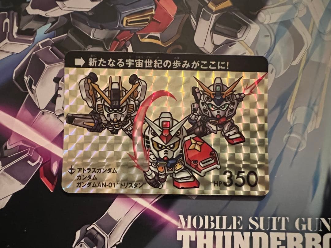 ガンダムサンダーボルト カードダス サンダーボルト特別版パンフレット付き
