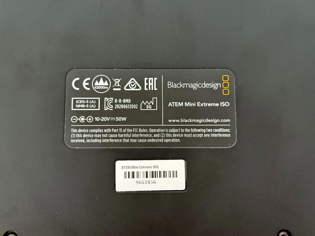 ATEM Mini Extreme ISO （専用ケース付）