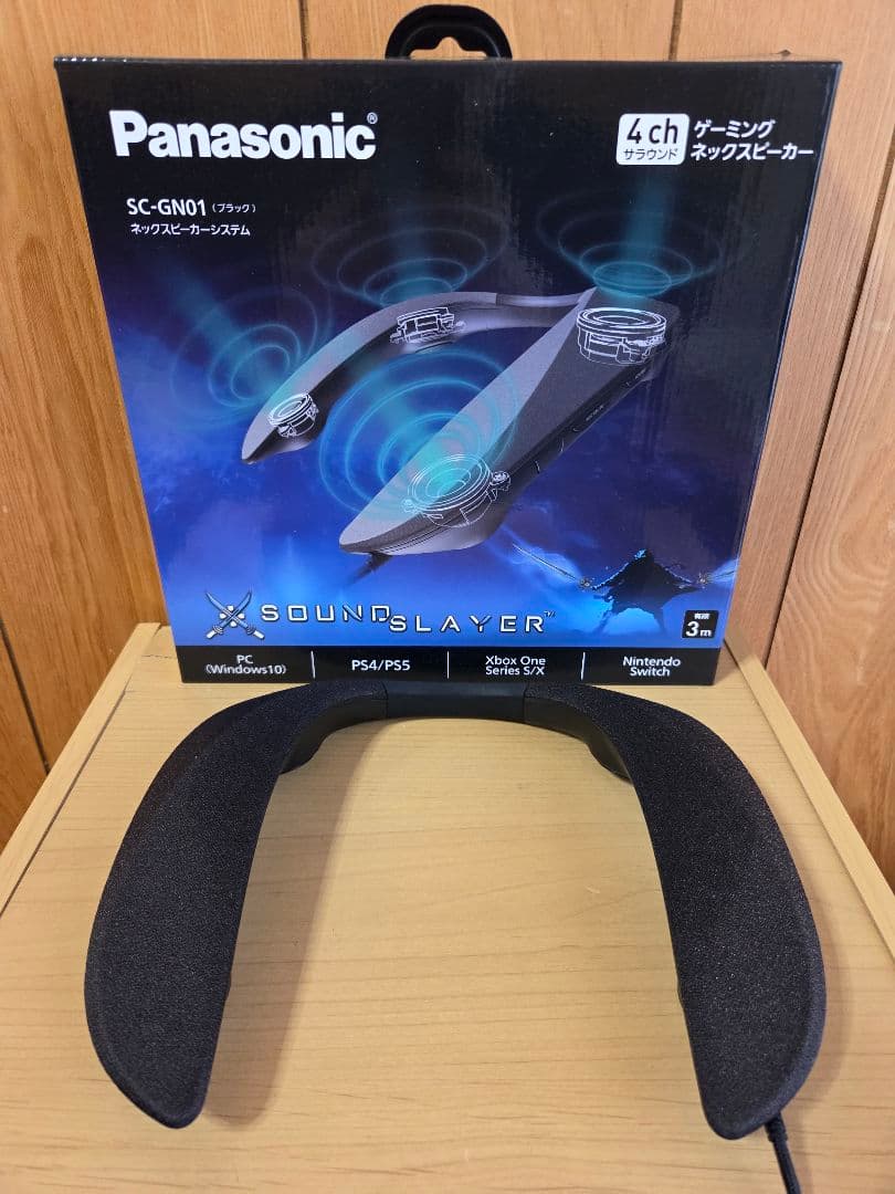 パナソニック ゲーミングネックスピーカー SCーGN01 有線モデル