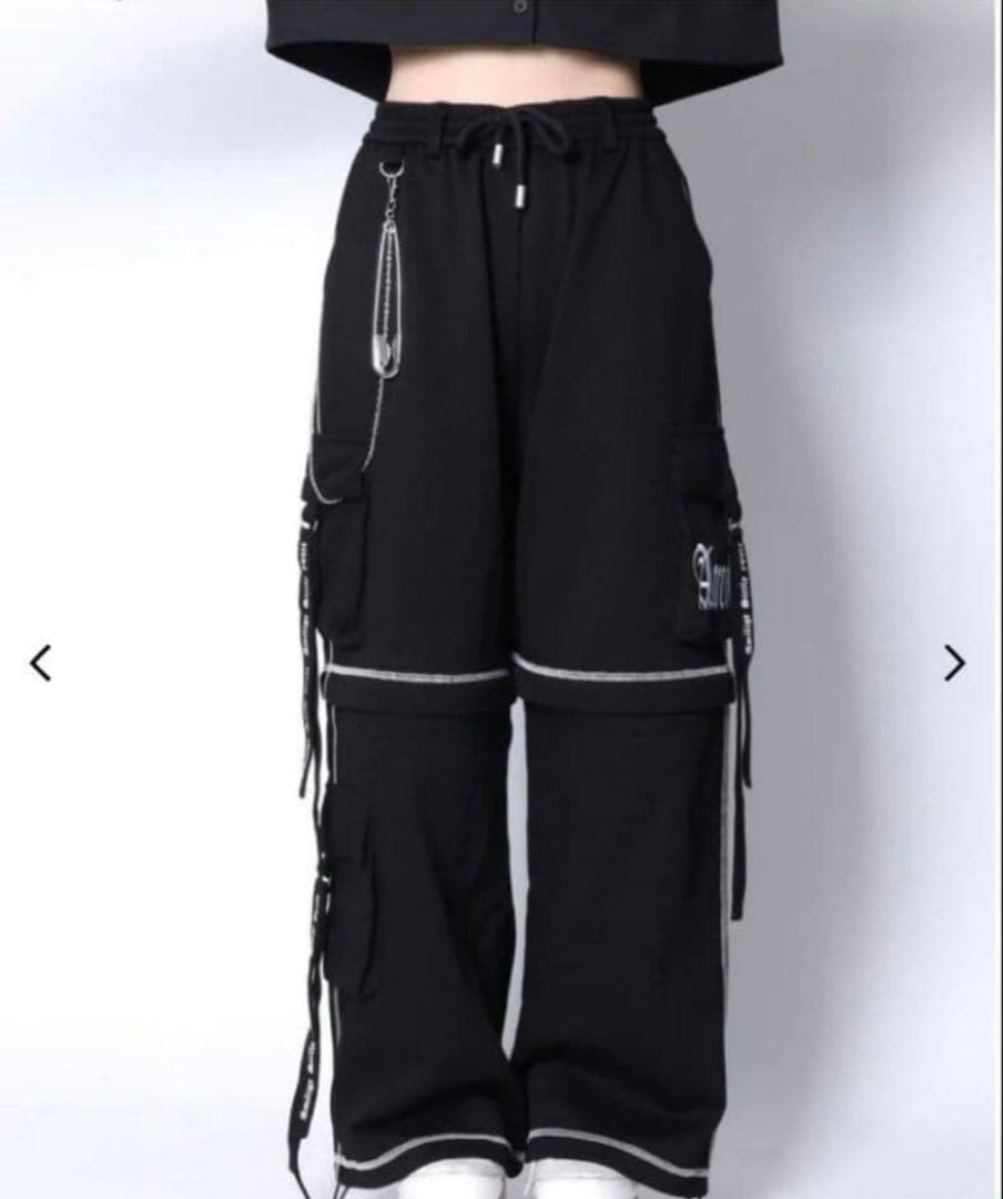 2wayロゴテープジョガーパンツ Amilige アミリージュ レフレム