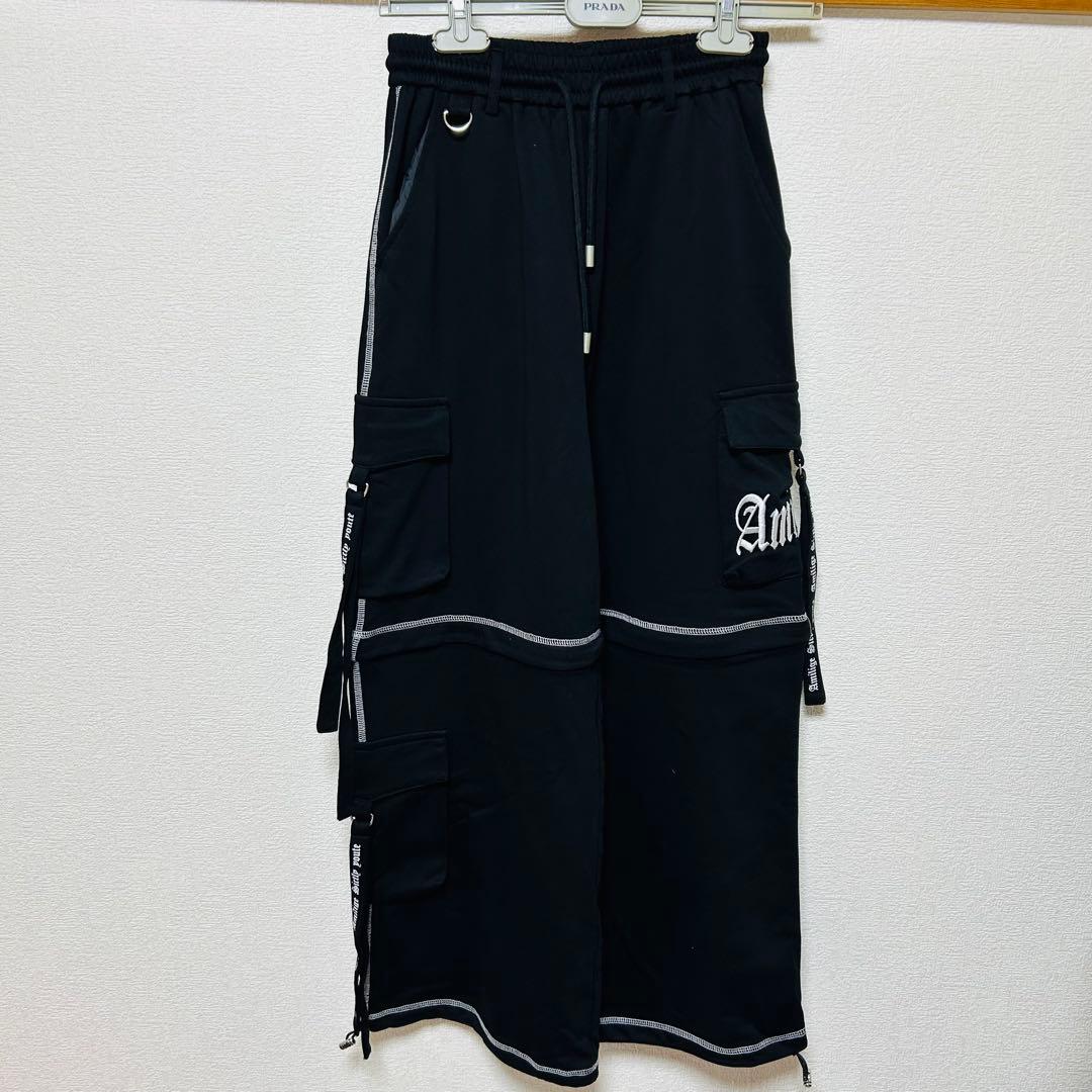 2wayロゴテープジョガーパンツ Amilige アミリージュ レフレム