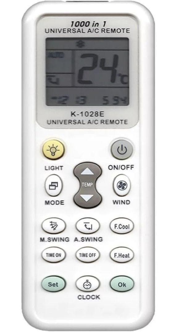 エアコン用 ユニバーサル マルチ リモコン K-1028E 各社共通対応