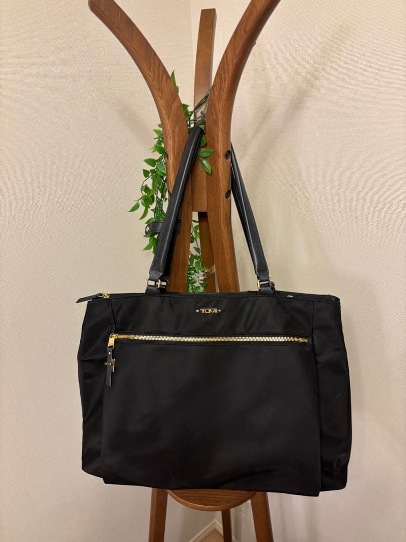 【美品】TUMI ビジネストートバッグ 黒
