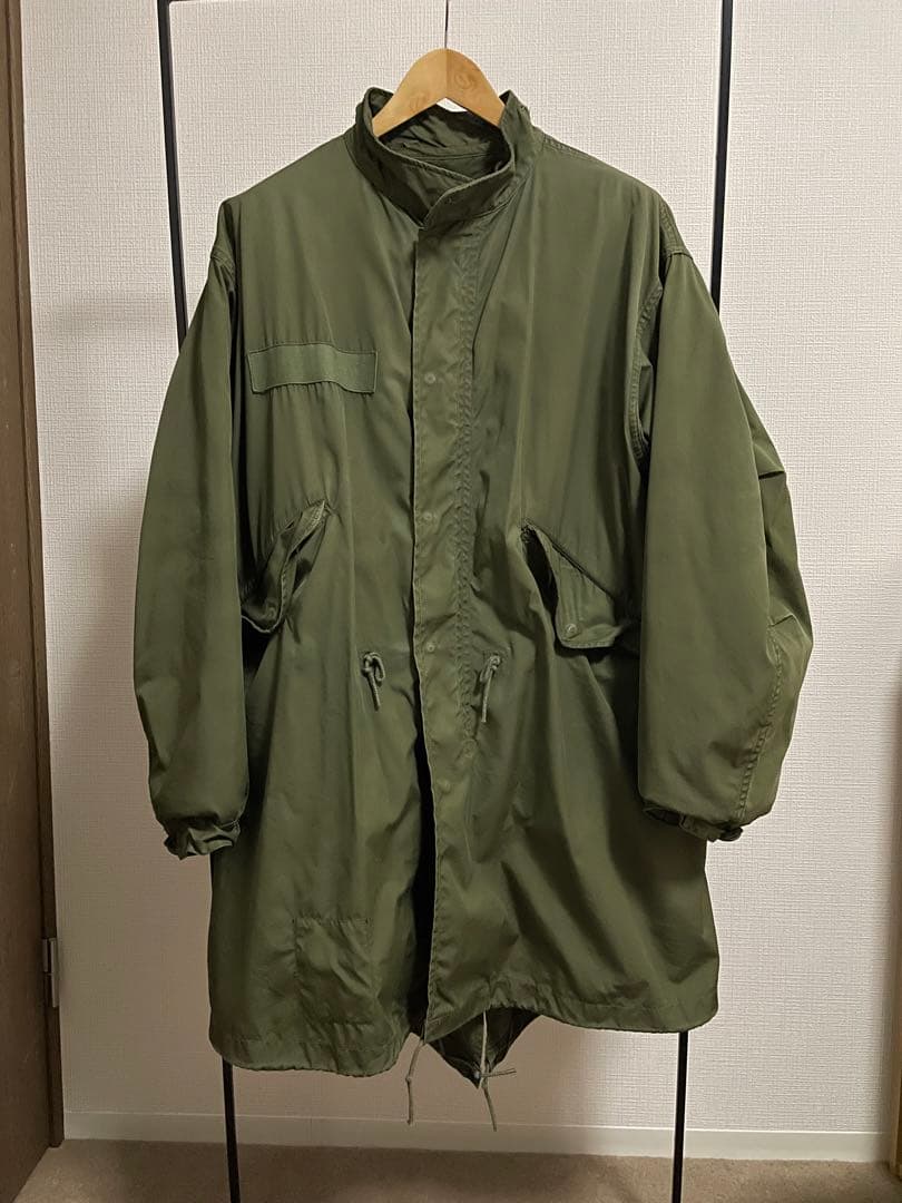 アメリカ軍　実物M-65フィッシュテールパーカー　モッズコート　サイズS