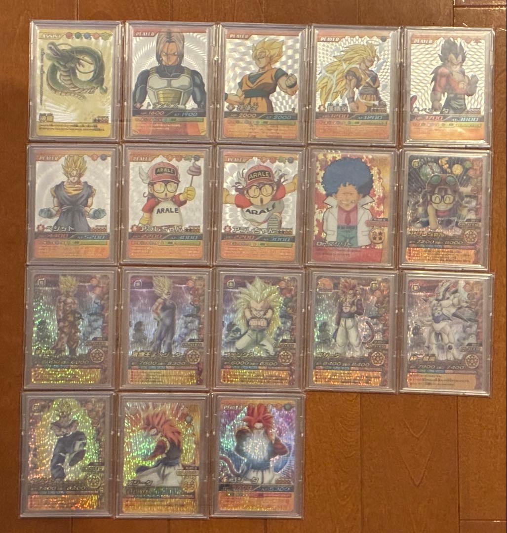 [コレクション性高]ドラゴンボール　ダブル/爆裂インパクト　レアカード　18枚