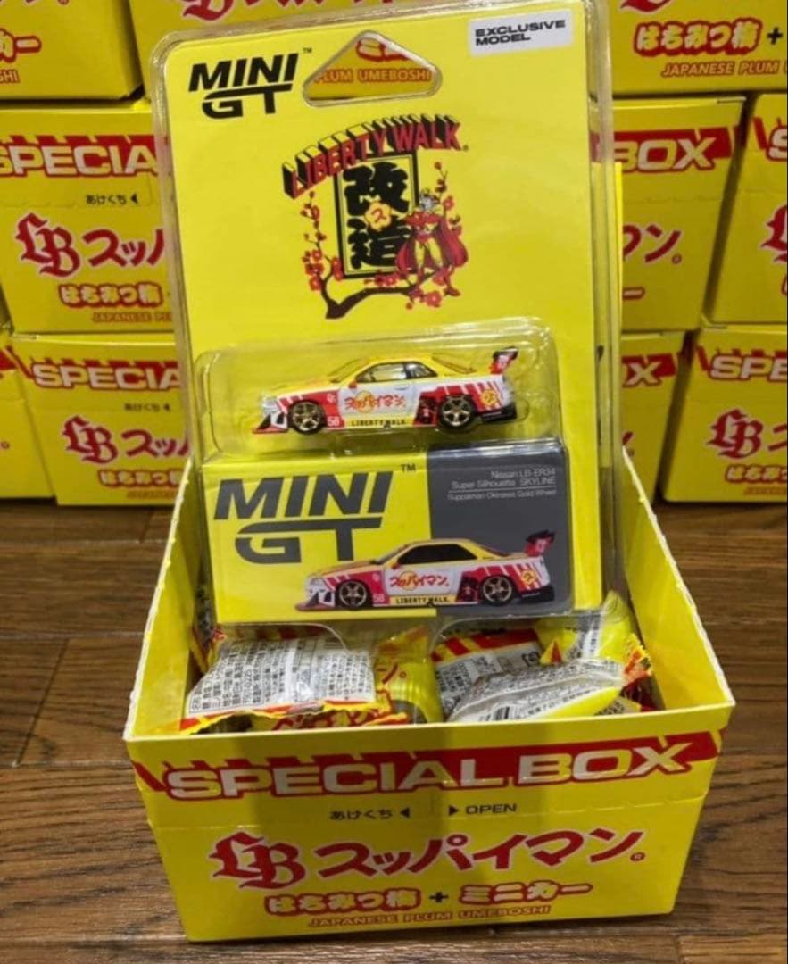 ミニカー PREMIUM SPECIAL BOX LIBERTYWALK mini GT