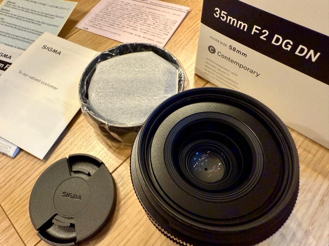 SIGMA 35mm F2 DG DN レンズ Lマウント