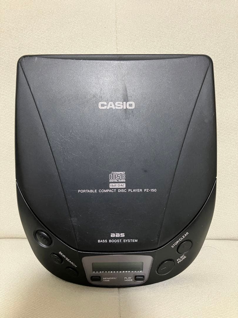 【動作確認済】CASIO ポータブルCDプレーヤー PZ-150