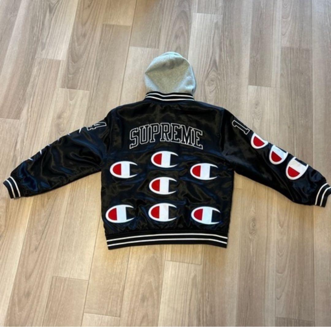 き*り様 SUPREME Champion コラボ フード付きジャケット