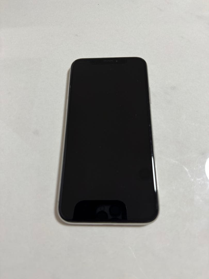 iPhone X 256GB シルバー 本体 箱あり