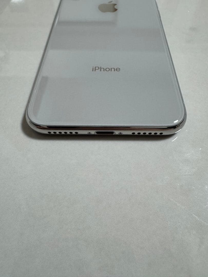 iPhone X 256GB シルバー 本体 箱あり