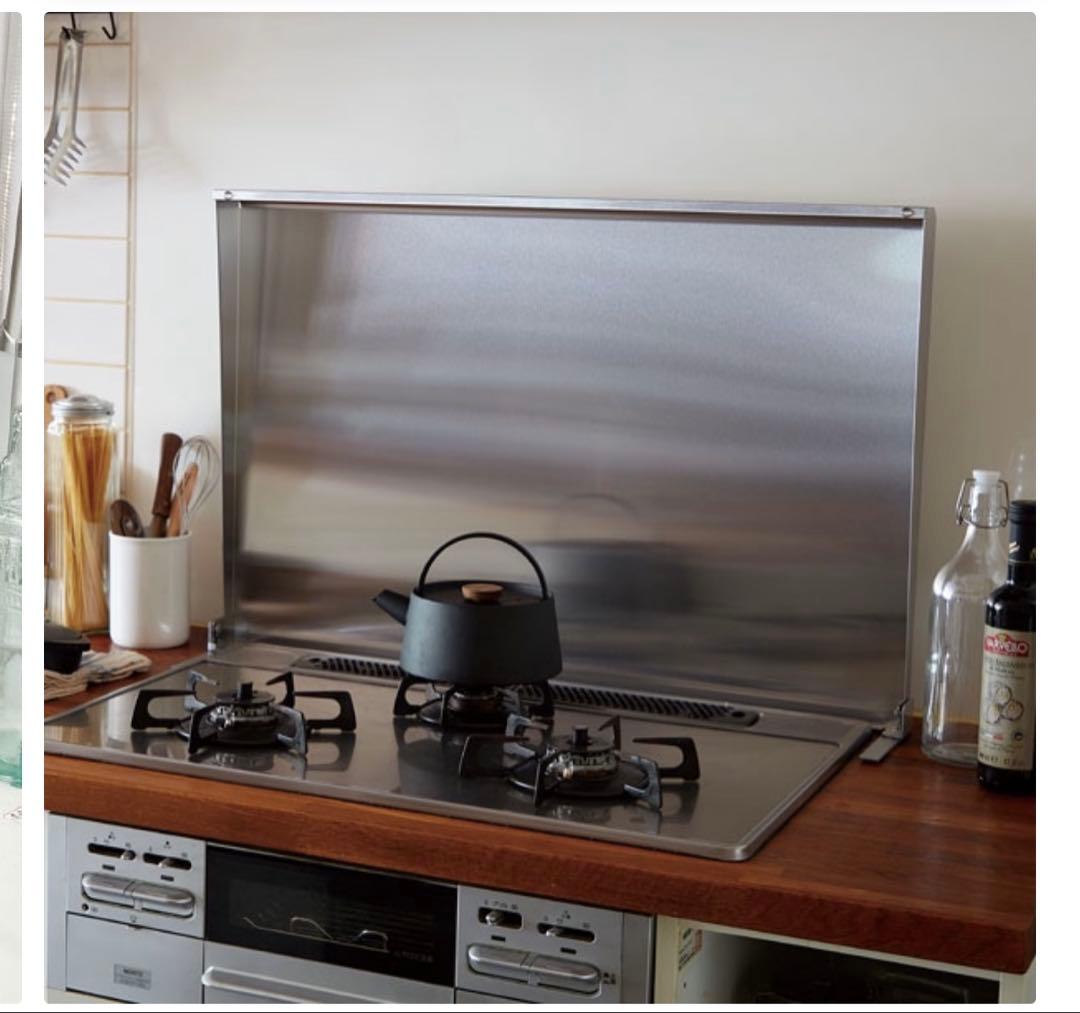 【池永鉄工】コンロカバー ステンレス 75cm用 IK2S-75作業台キッチン