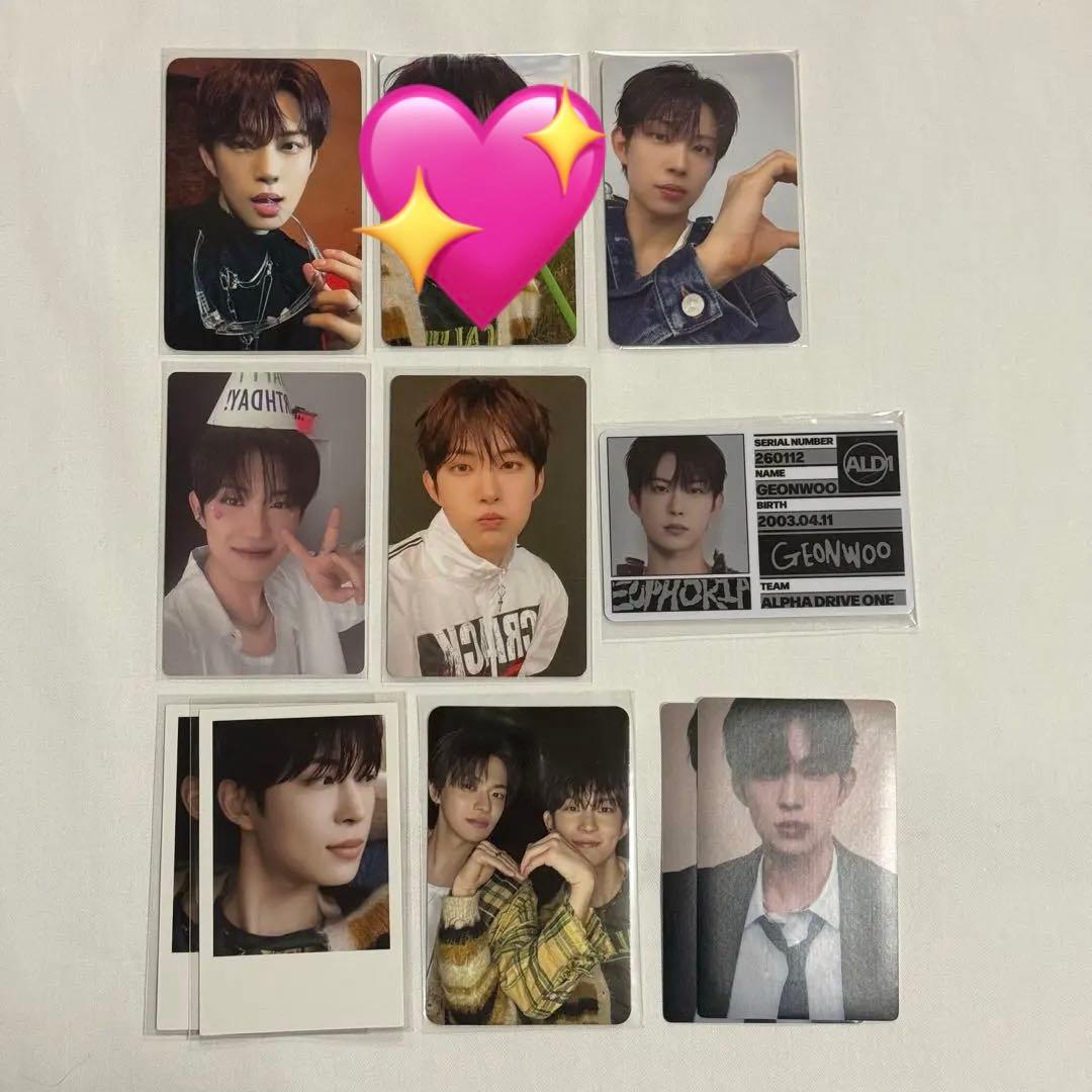 ALD1 ゴヌ トレカ ID チェキ セット