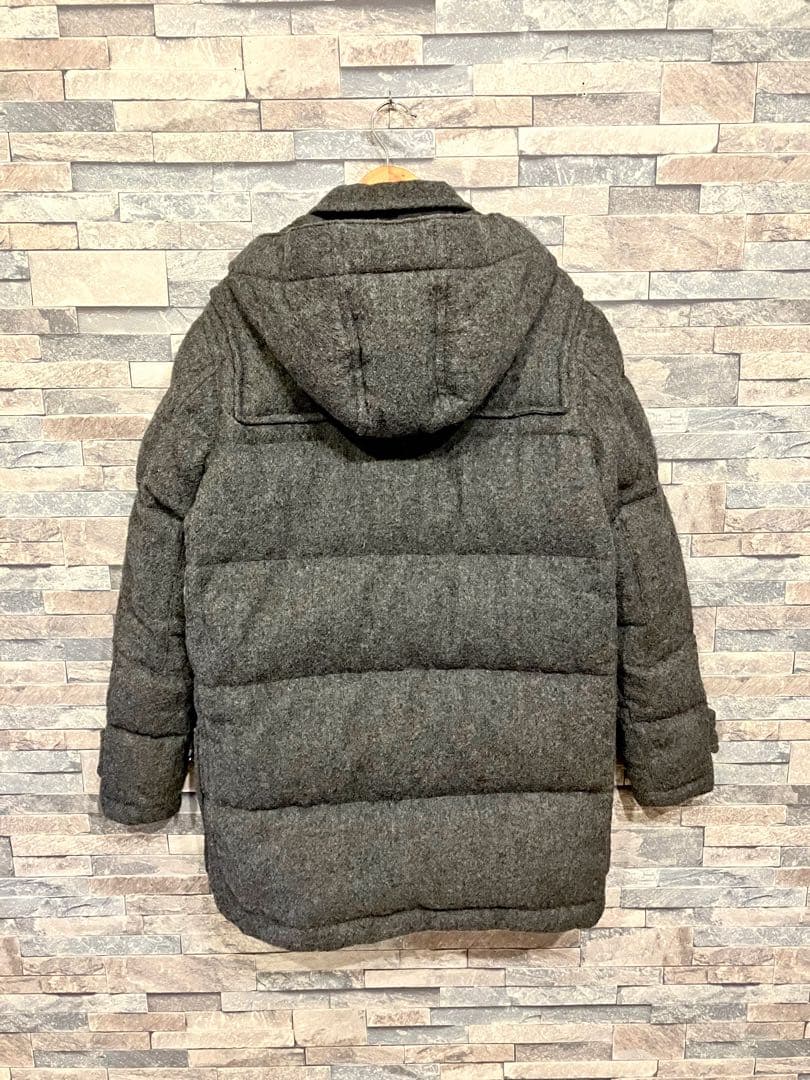sacai ダッフルコート　ウール　グレー　トグル