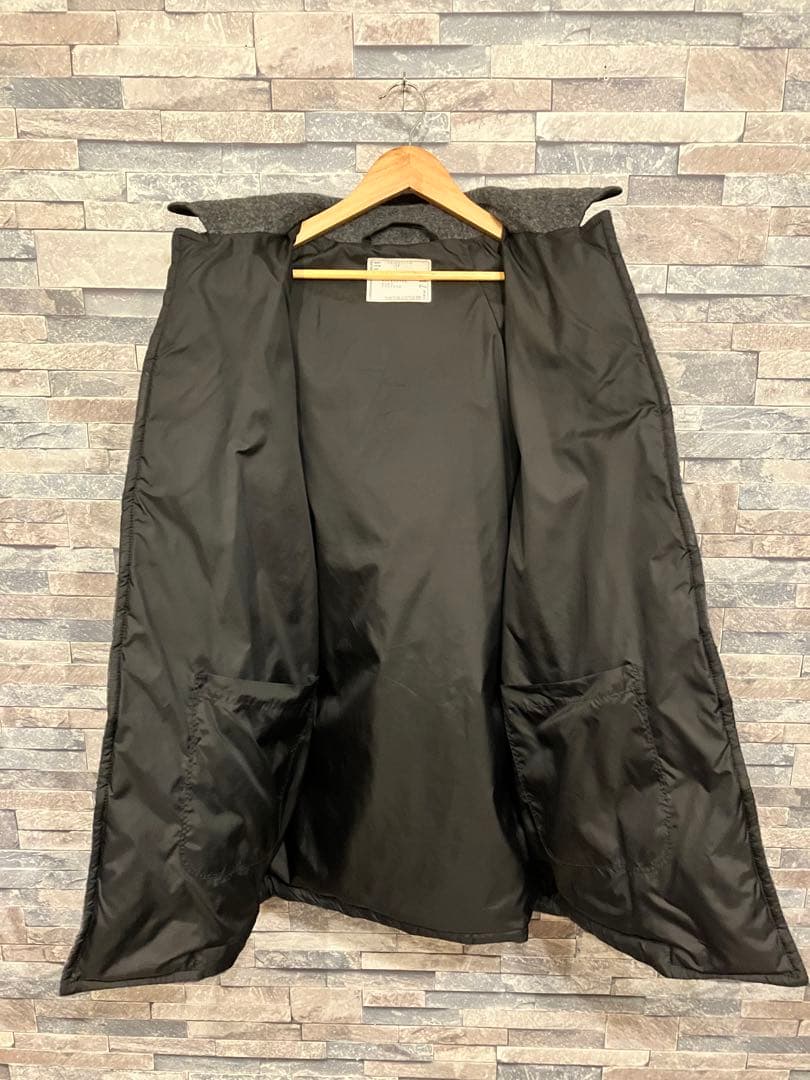 sacai ダッフルコート　ウール　グレー　トグル