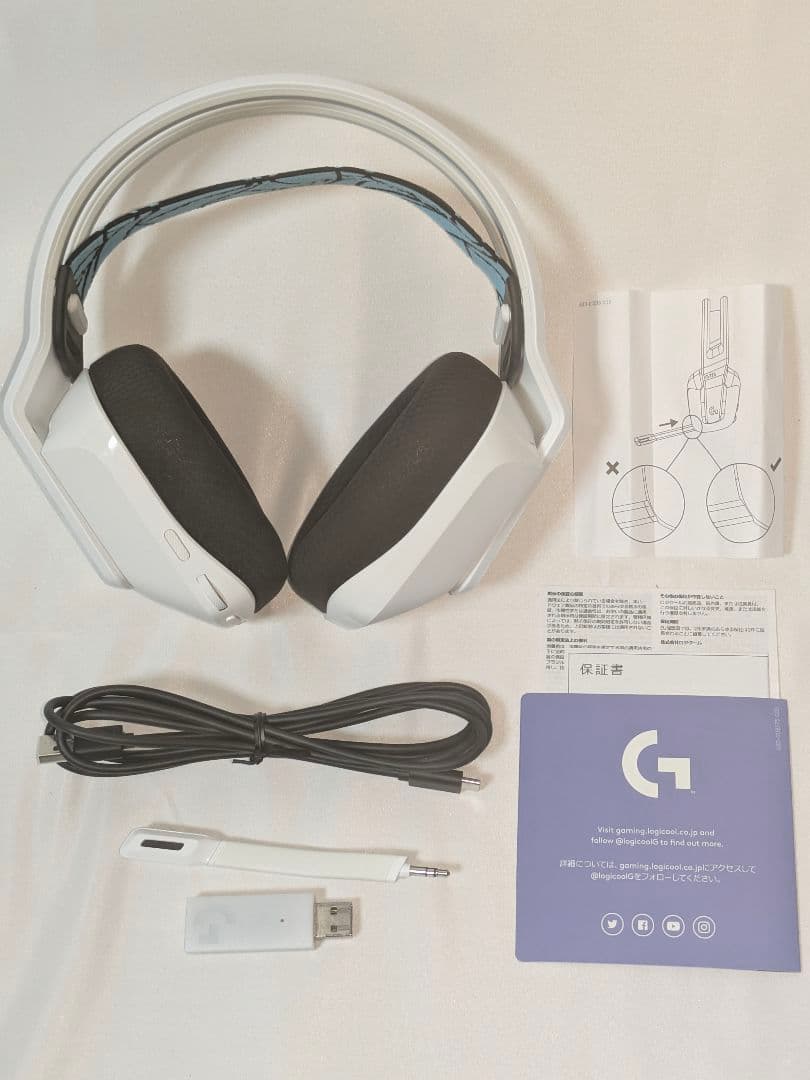 【美品】Logicool G733 KDAコラボ LOL ヘッドセット