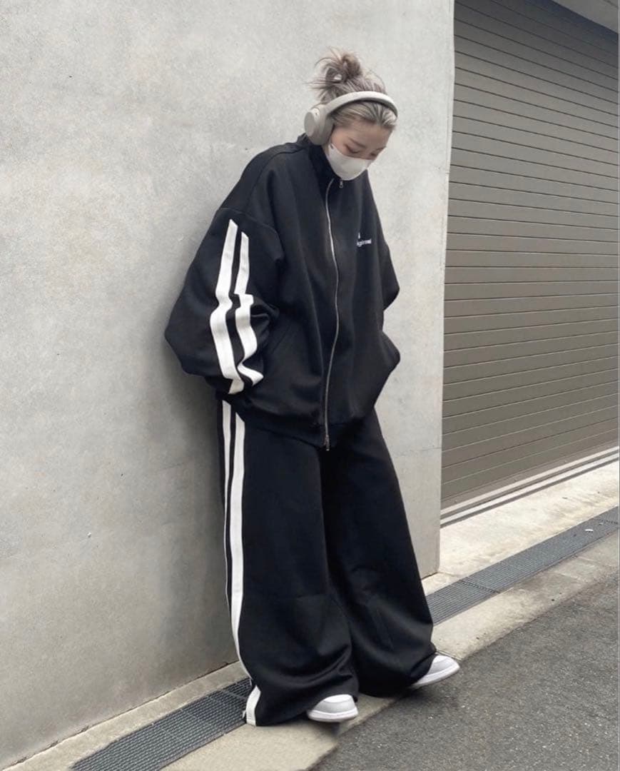 【YACA】 track jacket + pants セットアップ