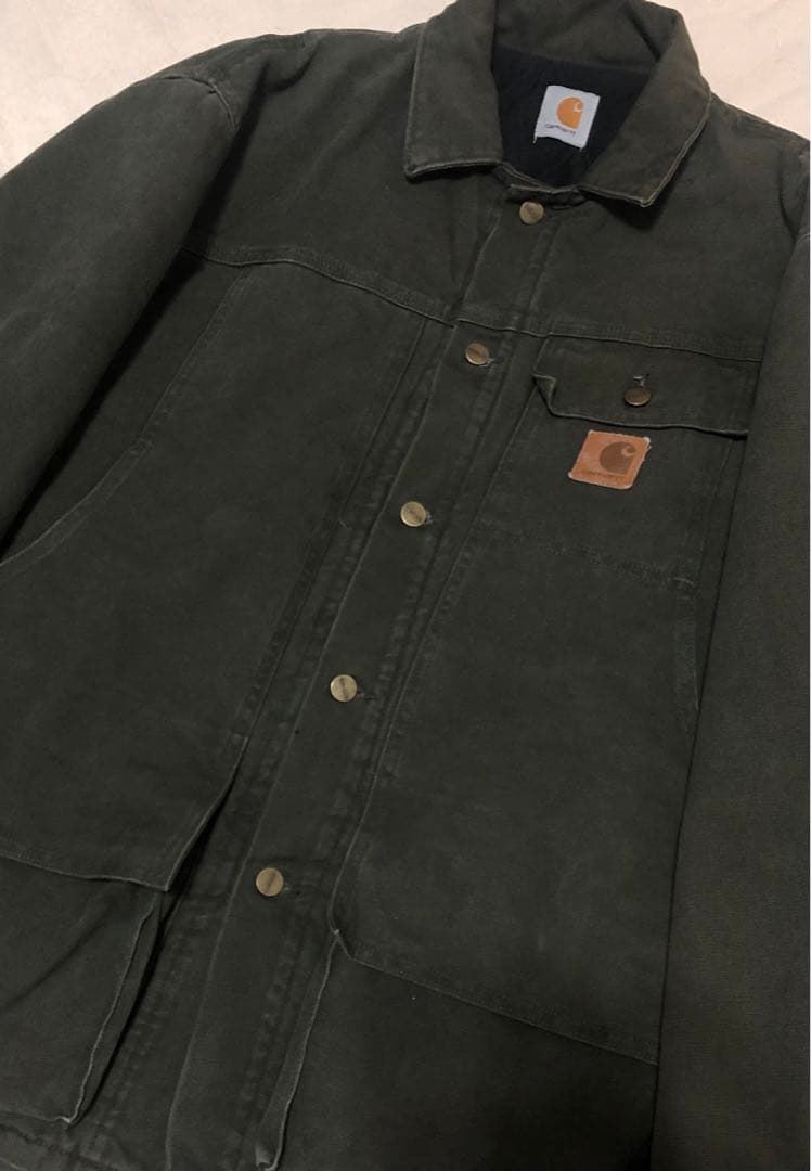 Carhartt カーハート トラディショナルコート ダック オリーブ L