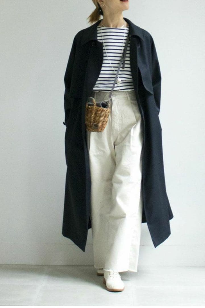 エバゴス　ebagos マルシェ・ミニミニ GREY かごバッグ