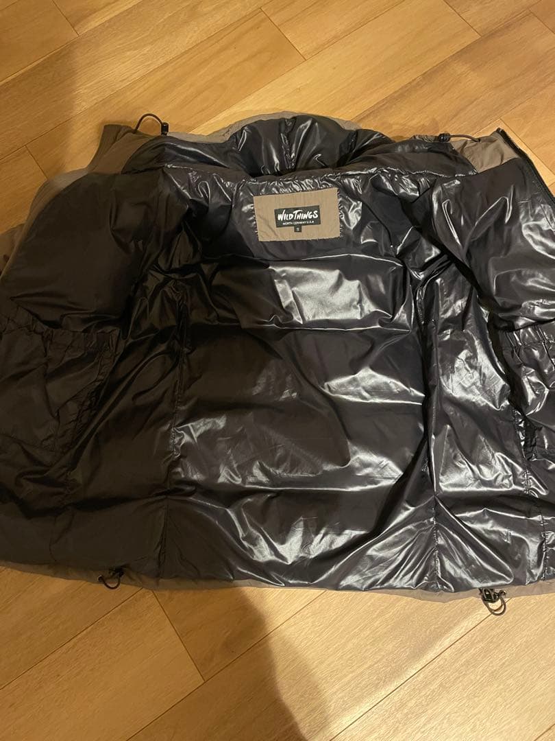 WILD THINGS ワイルドシングス　ダウンジャケット S ブラウン